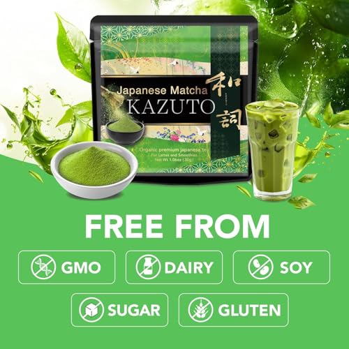 Kazuto Classic Ceremonial Grade Matcha Green Tea Powder
