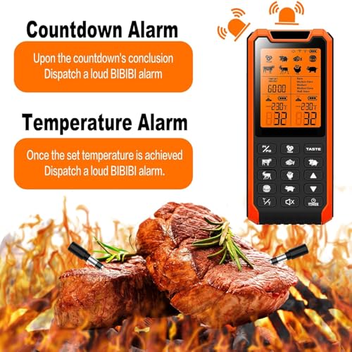 Smart Bluetooth Meat Thermometer