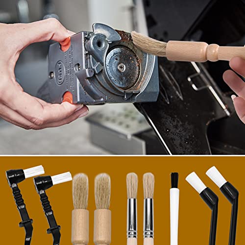 9PCS Coffee Machine Cleaning Brush Grinder Wooden Cleaning Brush Coffee Machine Head Brush Coffee Brush