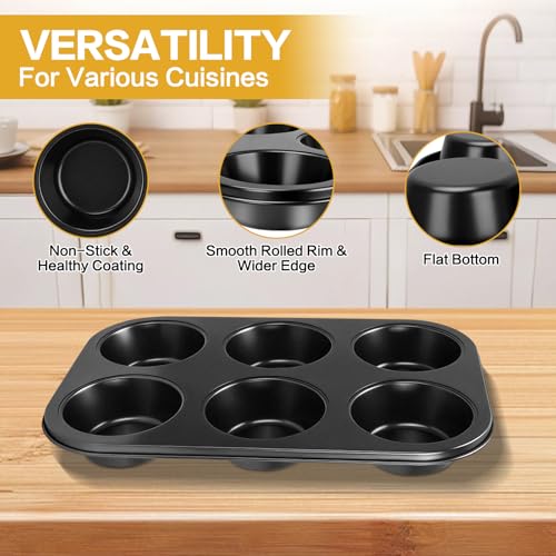 Jumbo Muffin Pan 6 Cup (2 Count)