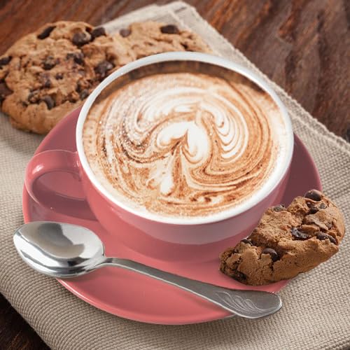 Porcelain Coffee Cup with Saucer 220ml (9.99 Count)