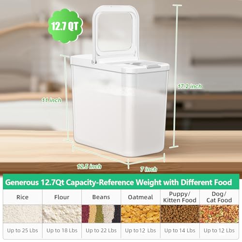Rice Flour Storage Container