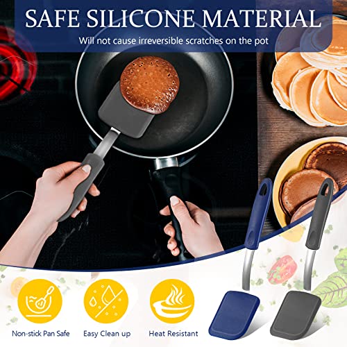 2 Pcs Mini Silicone Cookie Brownie Spatula (2 Count)
