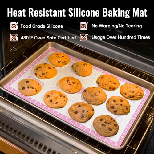 Silicone Baking Mat with 10 Recipes