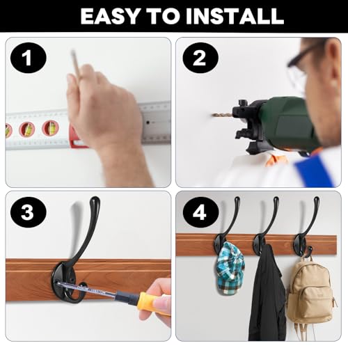 Wall Hooks for Hanging (20 Count)