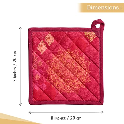 Pot Holders 100% Cotton Potholders (2 Count)