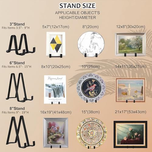 Plate Holder Easel Display Stands