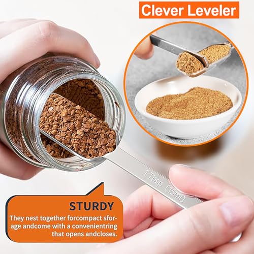 20 PCS Measuring Cups & Spoons Set (20 Count)