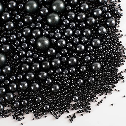 Black Pearl Sugar Sprinkles (4.58 Ounce)
