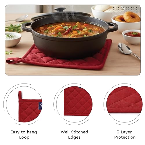 Oven Mitts and Pot Holders Set (2 Count)