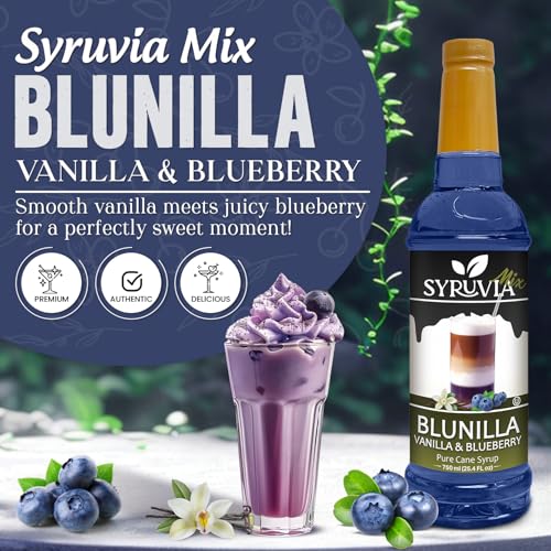 Coffee Syrup BLUNILLA Syrup (25.4 Fl Oz)