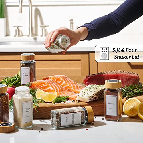 24 Piece Spice Jars Set by Le'raze