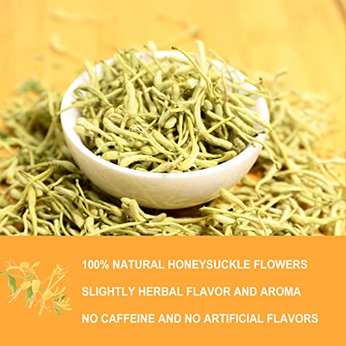 Dried Honeysuckle Flowers (2.5 Ounce)
