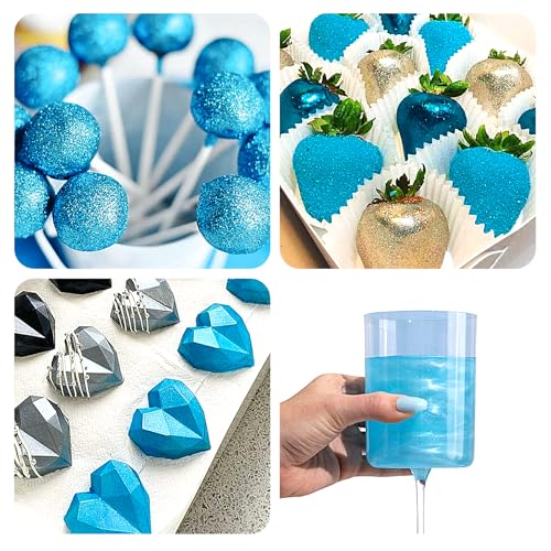 Blue Edible Glitter Spray