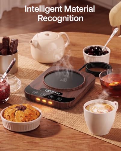 Smart Coffee Mug Warmer with LED Display
