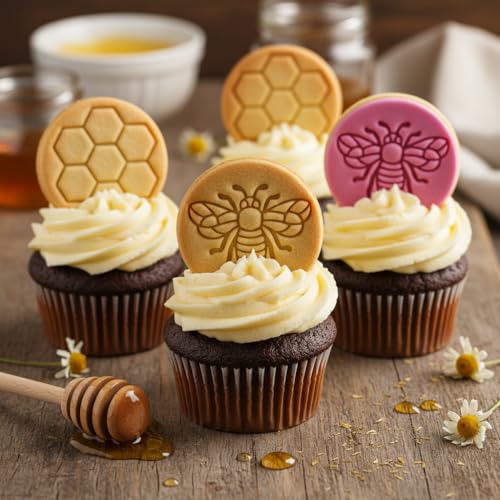 Queen Bee Mini 2" Cookie Cutter & Stamp Set