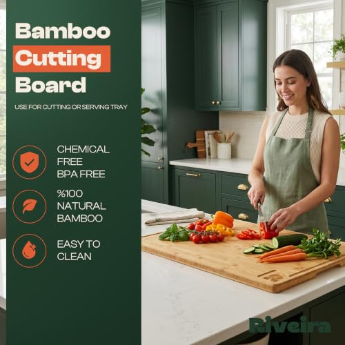 Extra Large Bamboo Cutting Board