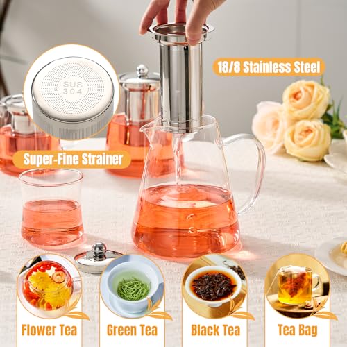 Teapot with Infuser (44 Fl Oz)