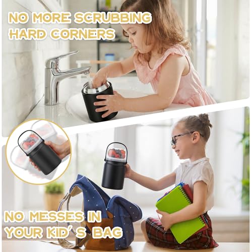 20oz Soup Thermo for Hot Food with a Snack Box Container