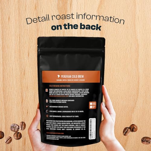 Peruvian Organic Cold Brew Coffee (32 Ounce)