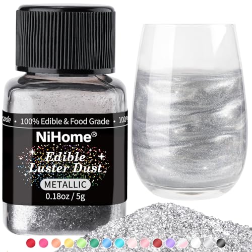 Edible Glitter Luster Dust for Drinks