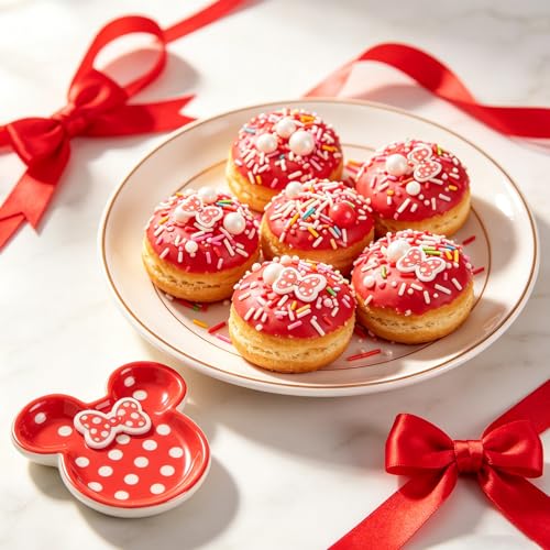 Red Bow Sprinkles 130g (4.58 Ounce)