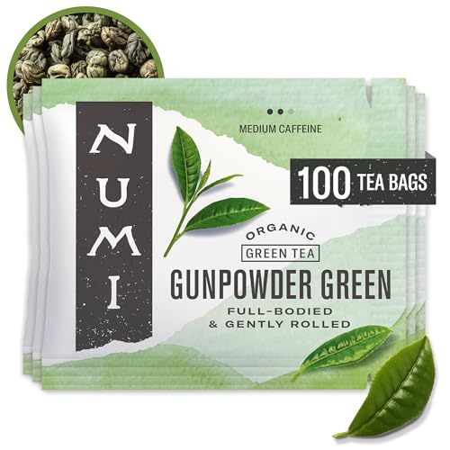 Organic Gunpowder Green Tea (100 Count)