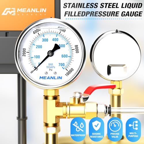 0~10000Psi Stainless Steel 1
