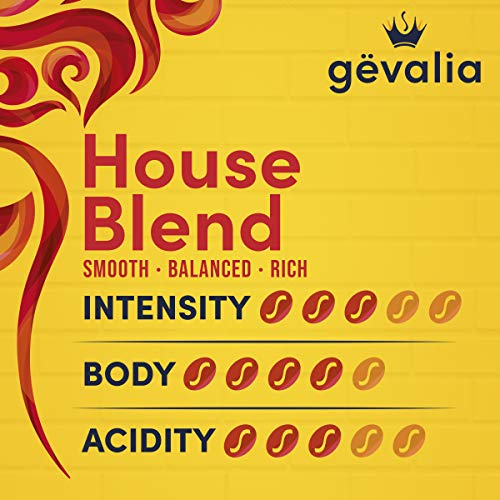 House Blend Medium Roast Ground Coffee 12 oz Bag (36 Ounce)
