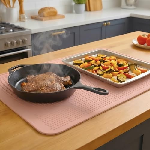 Silicone Dish Drying Mat for Multiple Usage