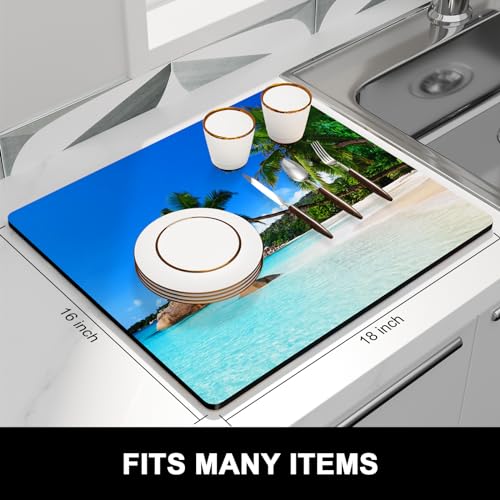 Dish Drying Mat for Kitchen Counter