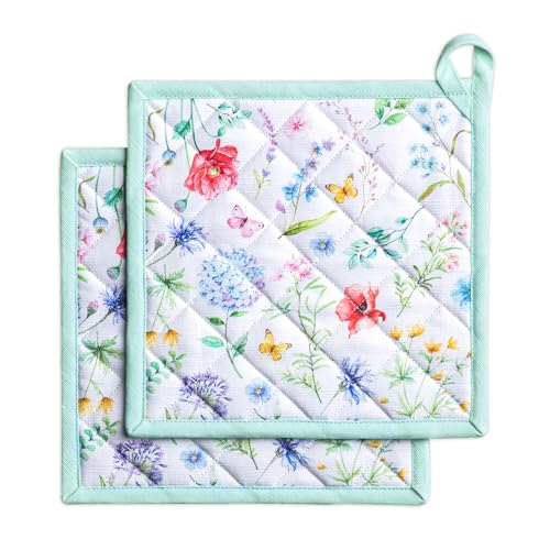 Pot Holders 100% Cotton Potholders (2 Count)