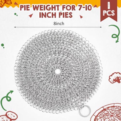 1 Pcs Universal Fit Pie Weight for Blind Baking