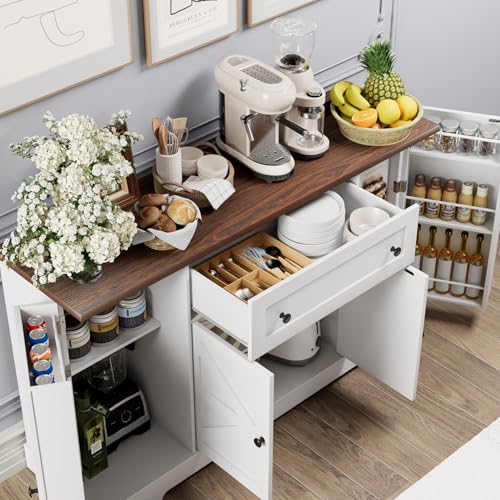 55.1" Buffet Cabinet with Storage