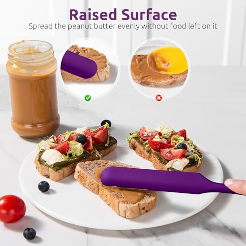 Skinny Silicone Jar Spatula Scraper