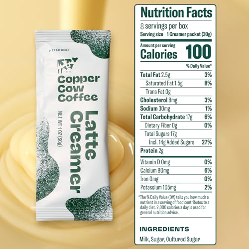 Sweetened Condensed Milk Coffee Creamer Singles
