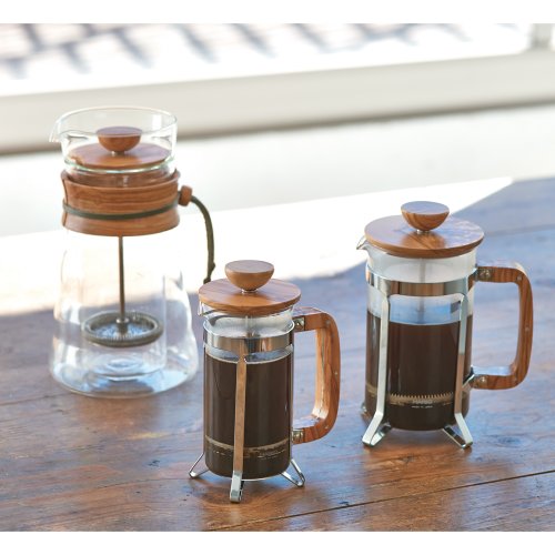 Olive Wood Coffee and Tea Press