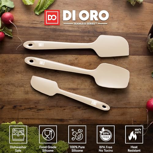 DI ORO Silicone Spatula Set (3 Count)