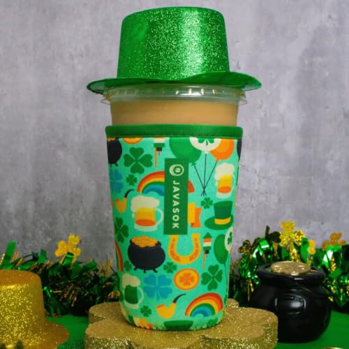 JavaSok Iced Coffee & Cold Soda Insulated Neoprene Cup Sleeve