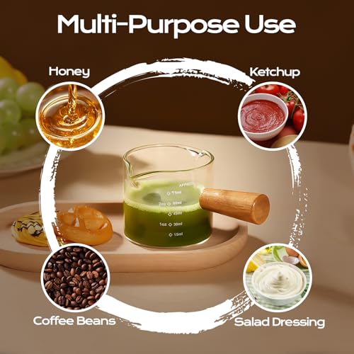 2.5oz Double Spout Espresso Shot Cups (2 Count)