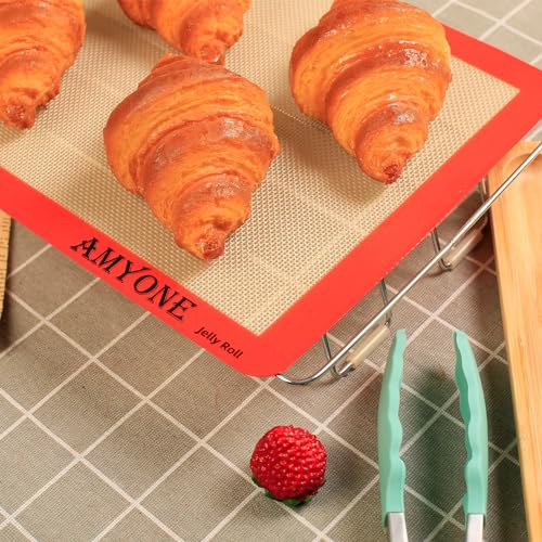 Silicone Baking Mats for 10x15" Jelly Roll Pan (2 Count)