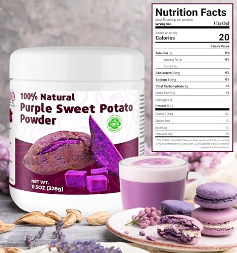 11.5oz Purple Sweet Potato Powder (11.5 Ounce)