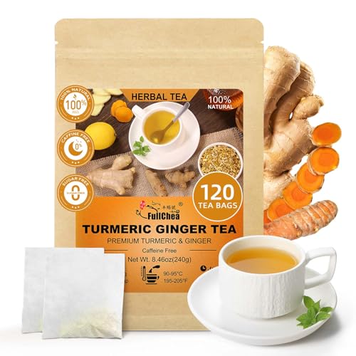 Turmeric Ginger Tea Bags (120 Count)