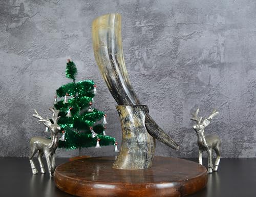 OLDEMPEROR Viking Drinking Horn
