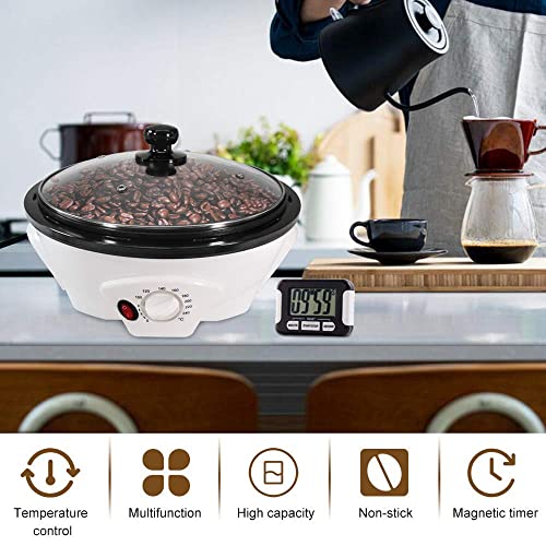Electric Coffee Bean Roaster Machine for Home Use