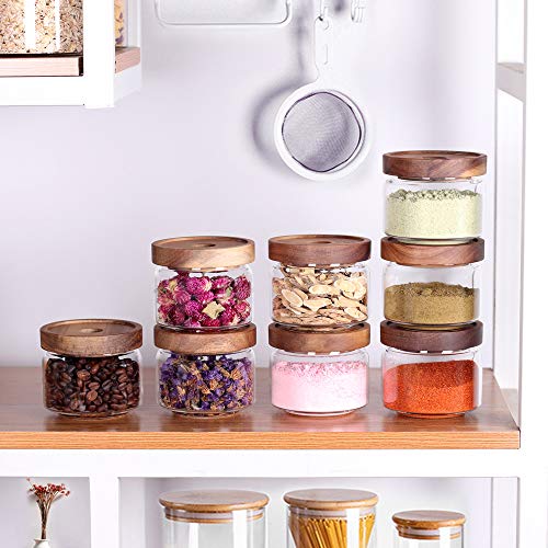 8 Pcs Spice Containers