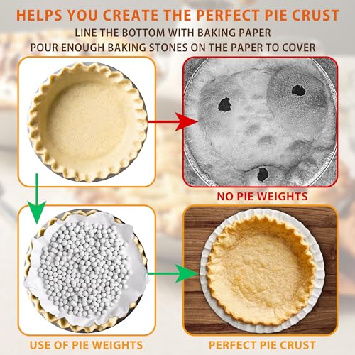 2.2 LB Pie Weights for Blind Baking in Kitchen