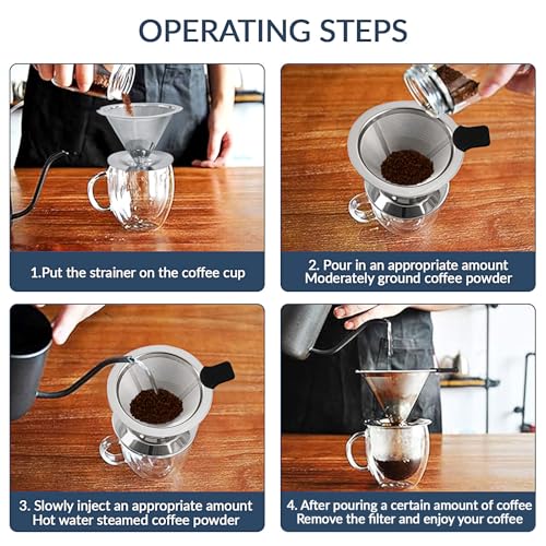 Pour Over Coffee Dripper
