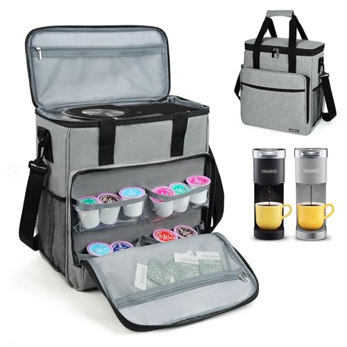 Travel Coffee Maker Carrying Bag Single Serve Coffee Maker Portable Storage Bag with Shoulder Strap