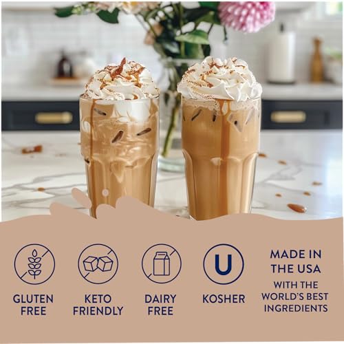 Jordan’s Skinny Mixes Sugar Free Coffee Syrup (50.8 Fl Oz)
